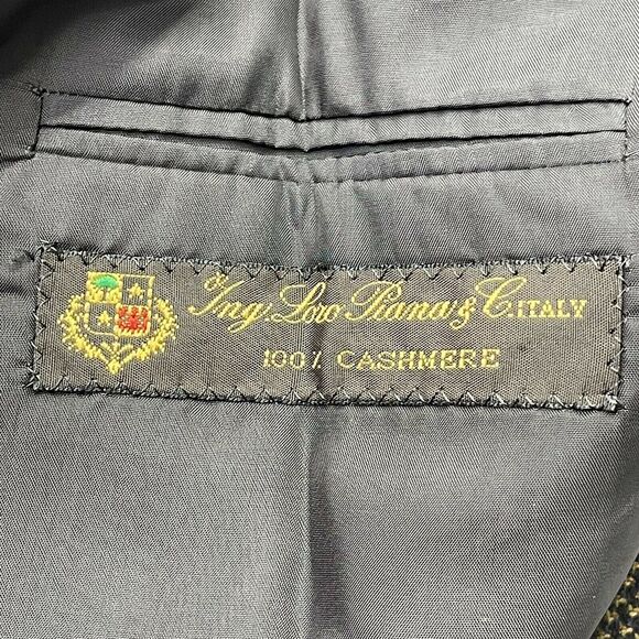 Vtg Loro Piana Cashmere Arnold Brant Sport Coat Mens 44L Brown Three Button - Picture 9 of 12